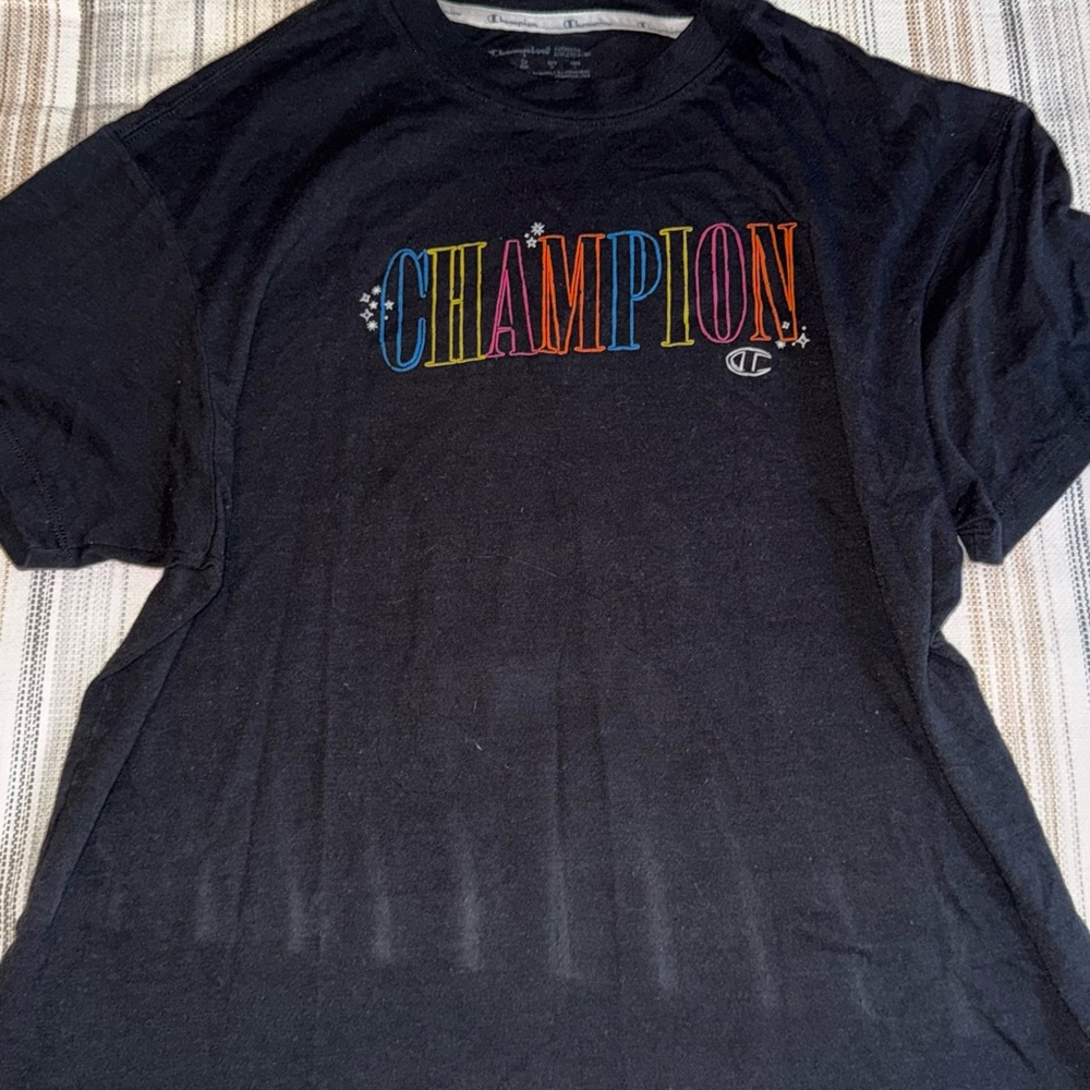 Champion Dark Gray Athletic Tee